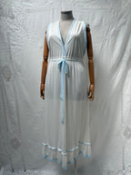 1960s Sheer Slip Dress