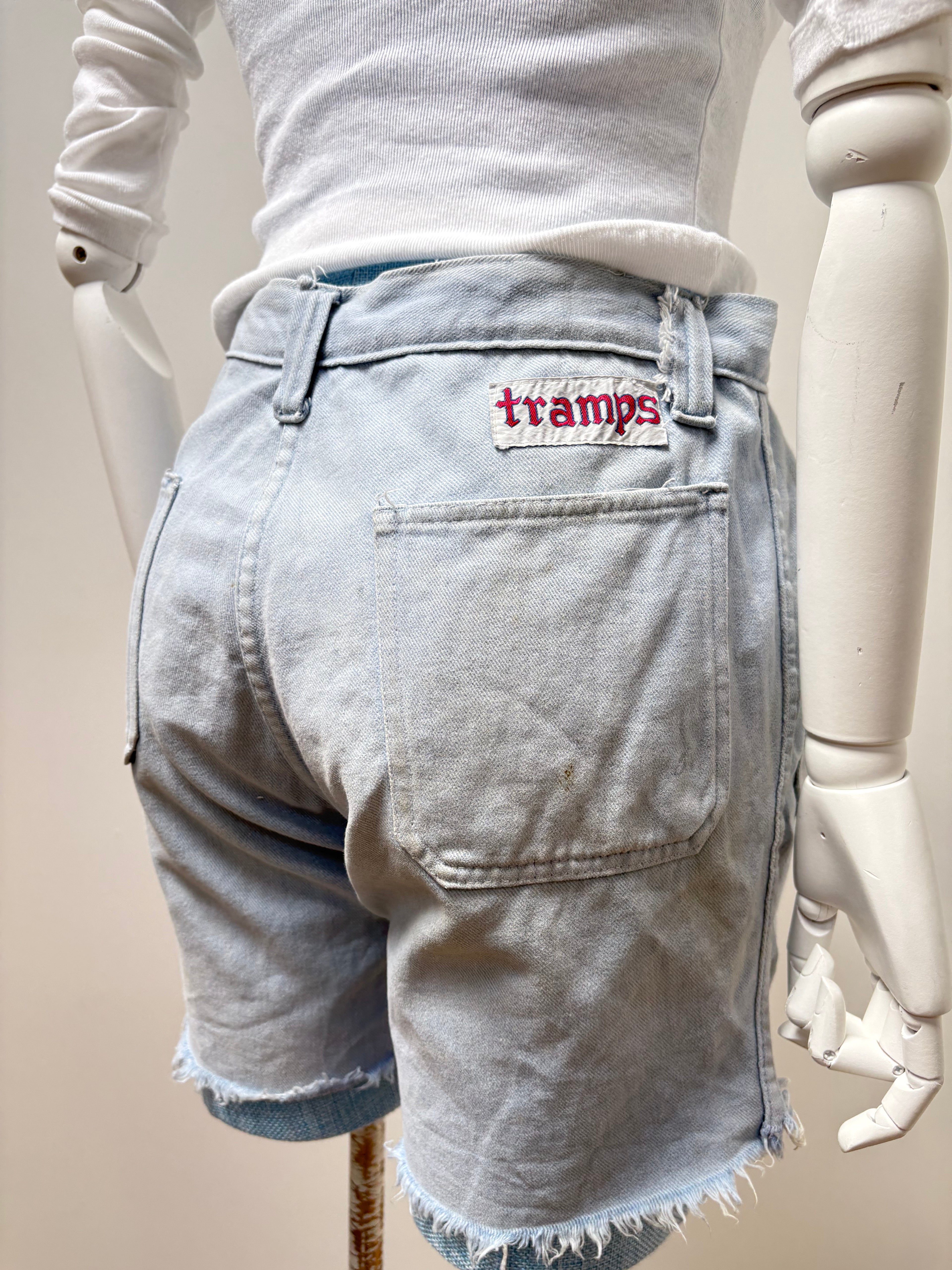 1970s Denim Shorts