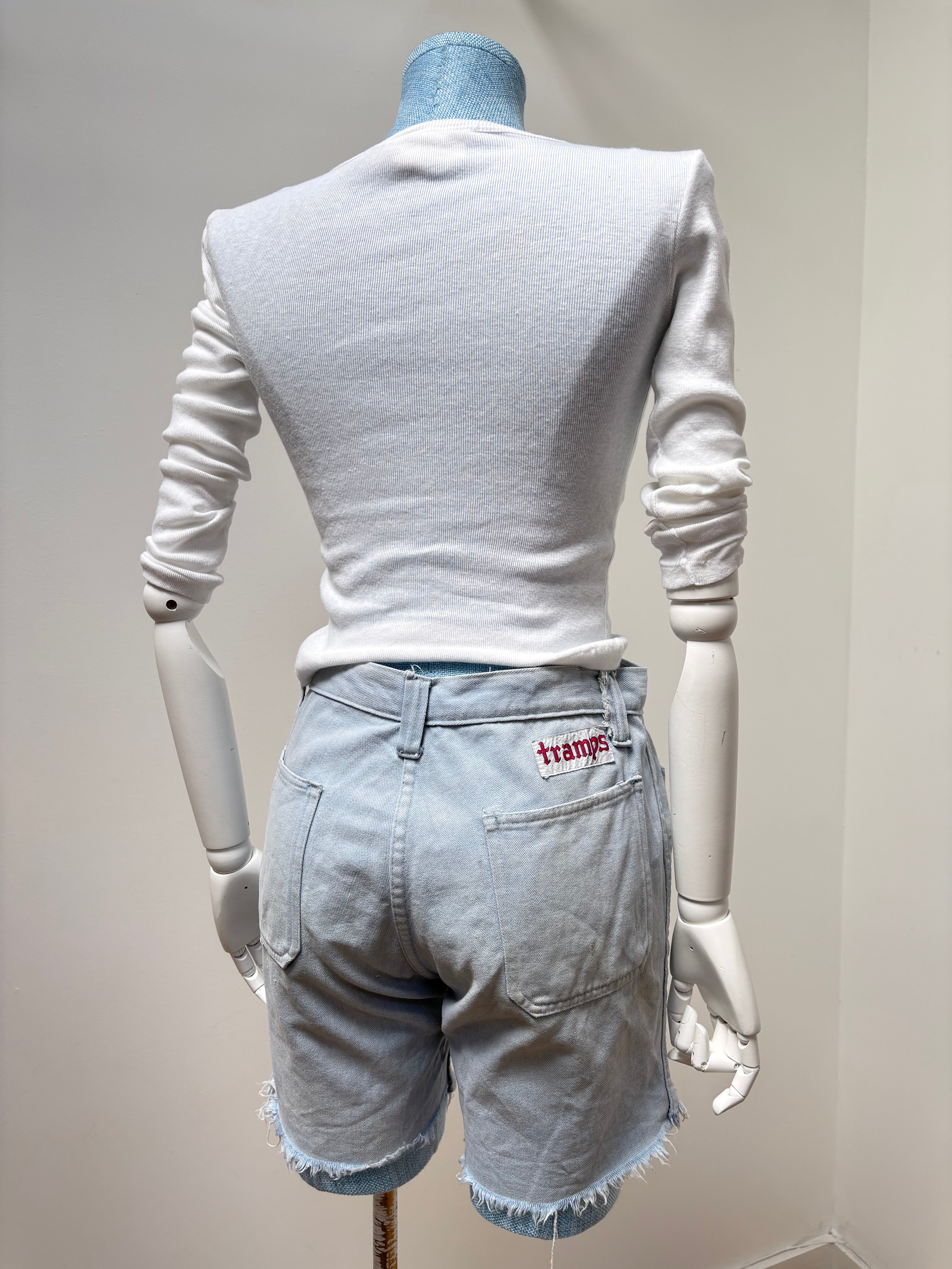 1970s Denim Shorts
