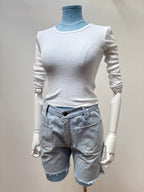 1970s Denim Shorts