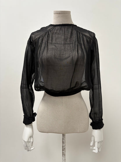 1900s Sheer Cotton Blouse