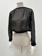 1900s Sheer Cotton Blouse