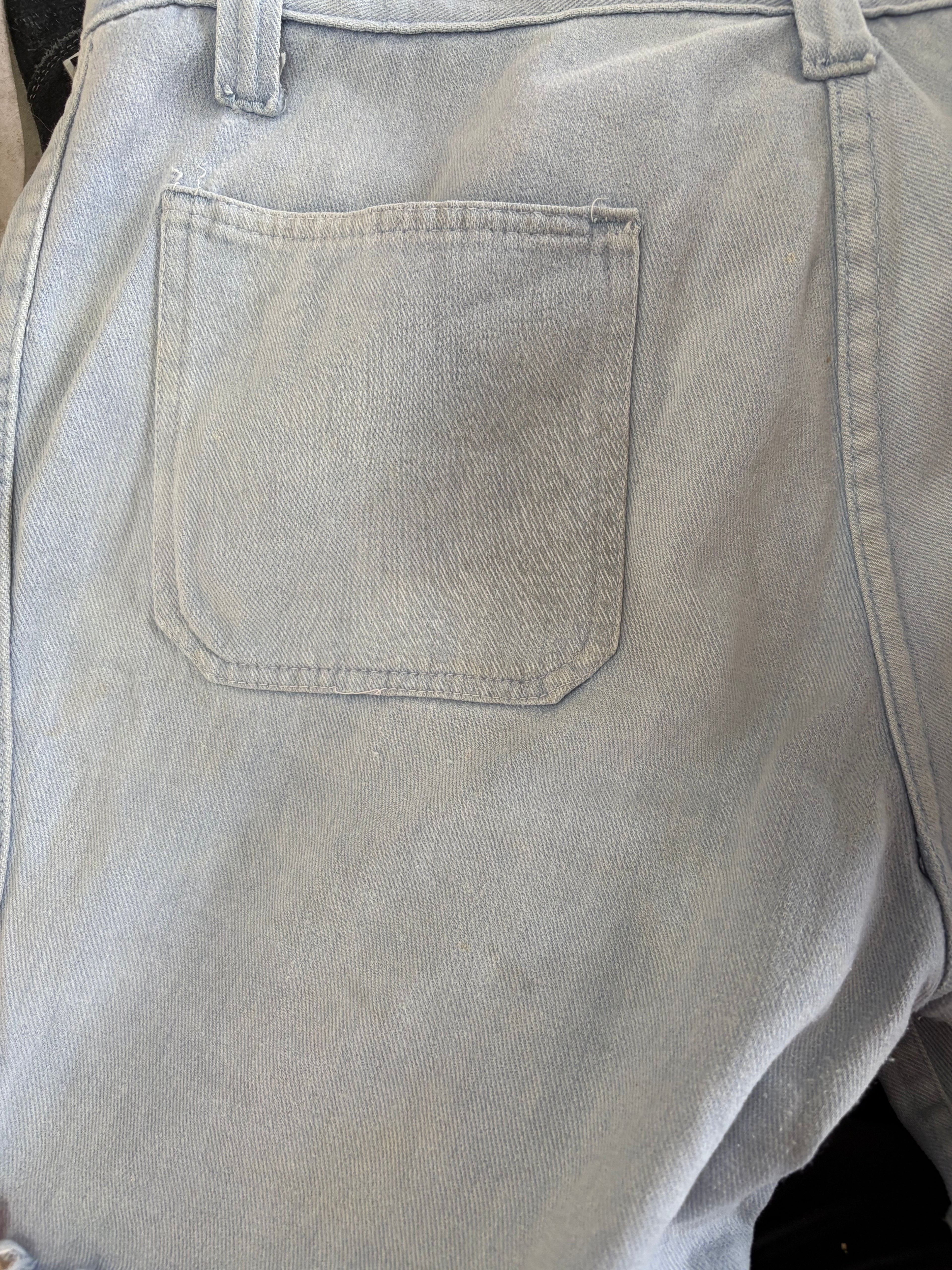 1970s Denim Shorts