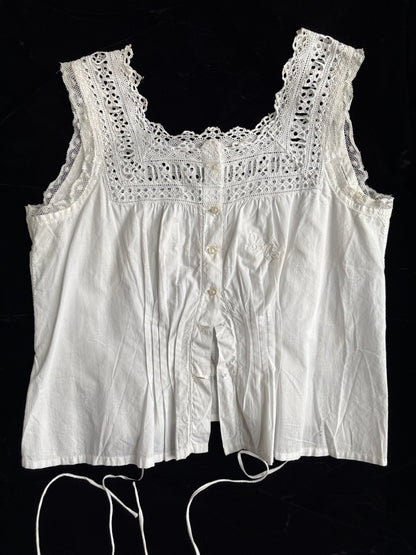 1900s Edwardian Corset Cover