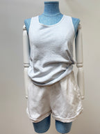 1960s Stripe Cotton Vest