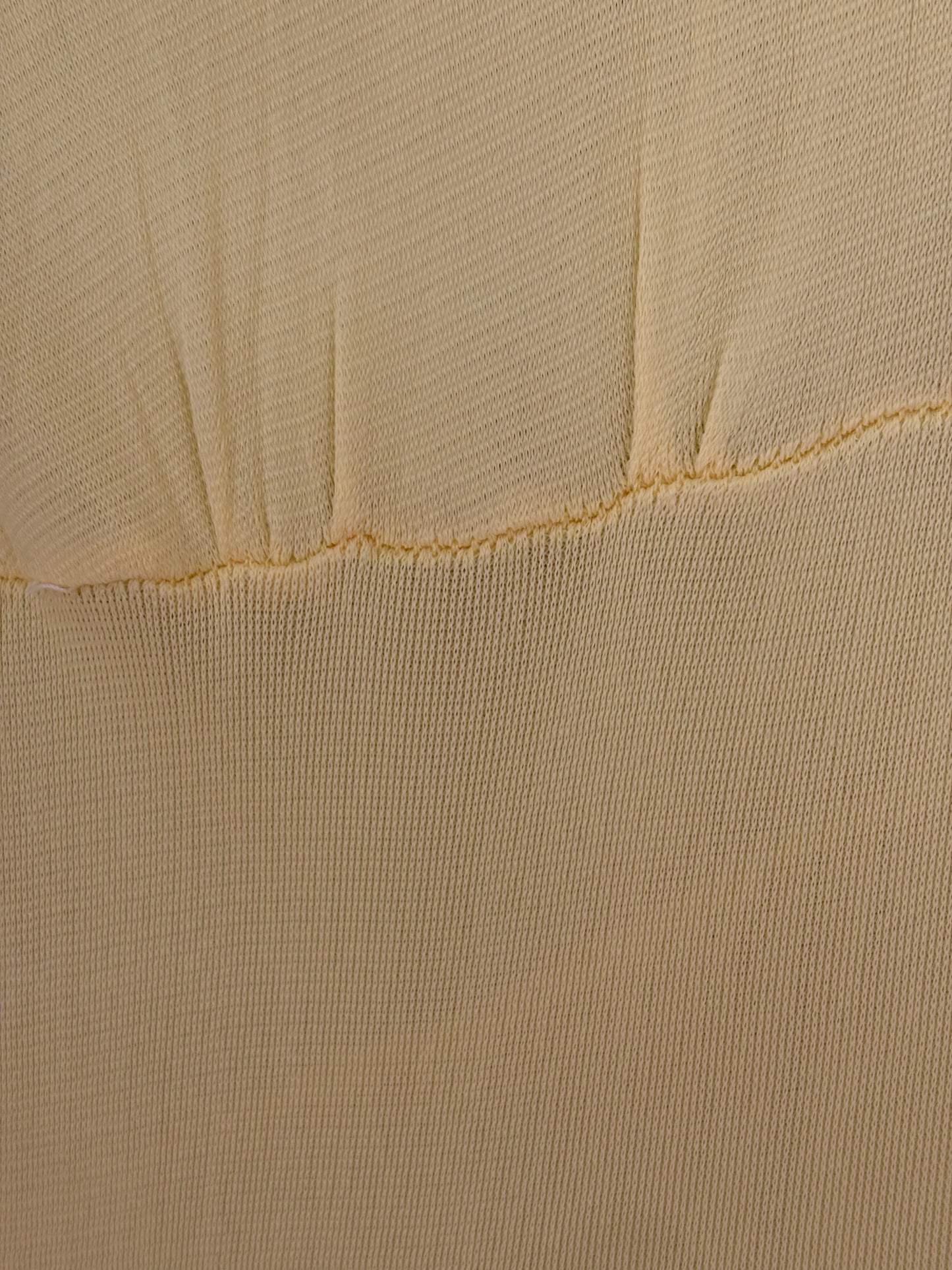 1960s Yellow Slip Dress