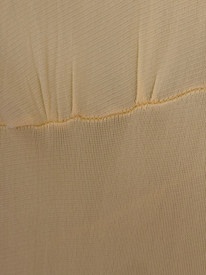 1960s Yellow Slip Dress