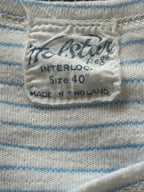 1960s Stripe Cotton Vest
