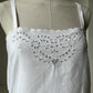 1980s Antique Style White Camisole