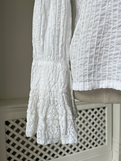 1970s *rare* 'Mexicana' Ruffled Blouse