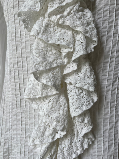 1970s *rare* 'Mexicana' Ruffled Blouse