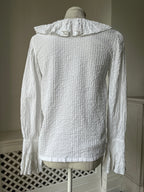 1970s Mexicana Ruffle Blouse