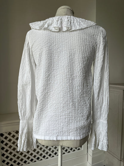 1970s *rare* 'Mexicana' Ruffled Blouse