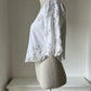 2000s Y2K Crochet and Openwork Open Blouse