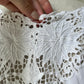 2000s Y2K Crochet and Openwork Open Blouse