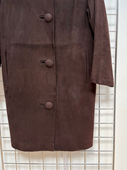 1960s Suede A-Line Coat (wounded)