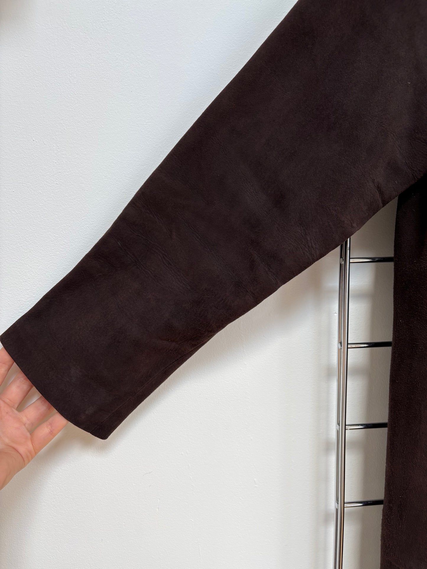 1960s Suede A-Line Coat (wounded)