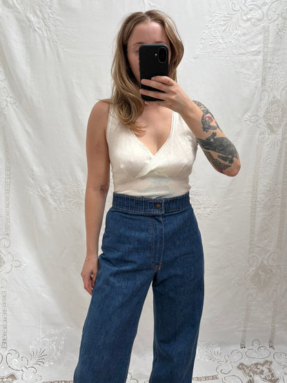 1980s Wool Blend Longline Camisole