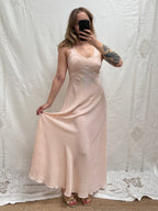 1970s Deadstock Pure Silk Slip Dress