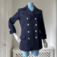 1960s Wool French Made Pea Coat