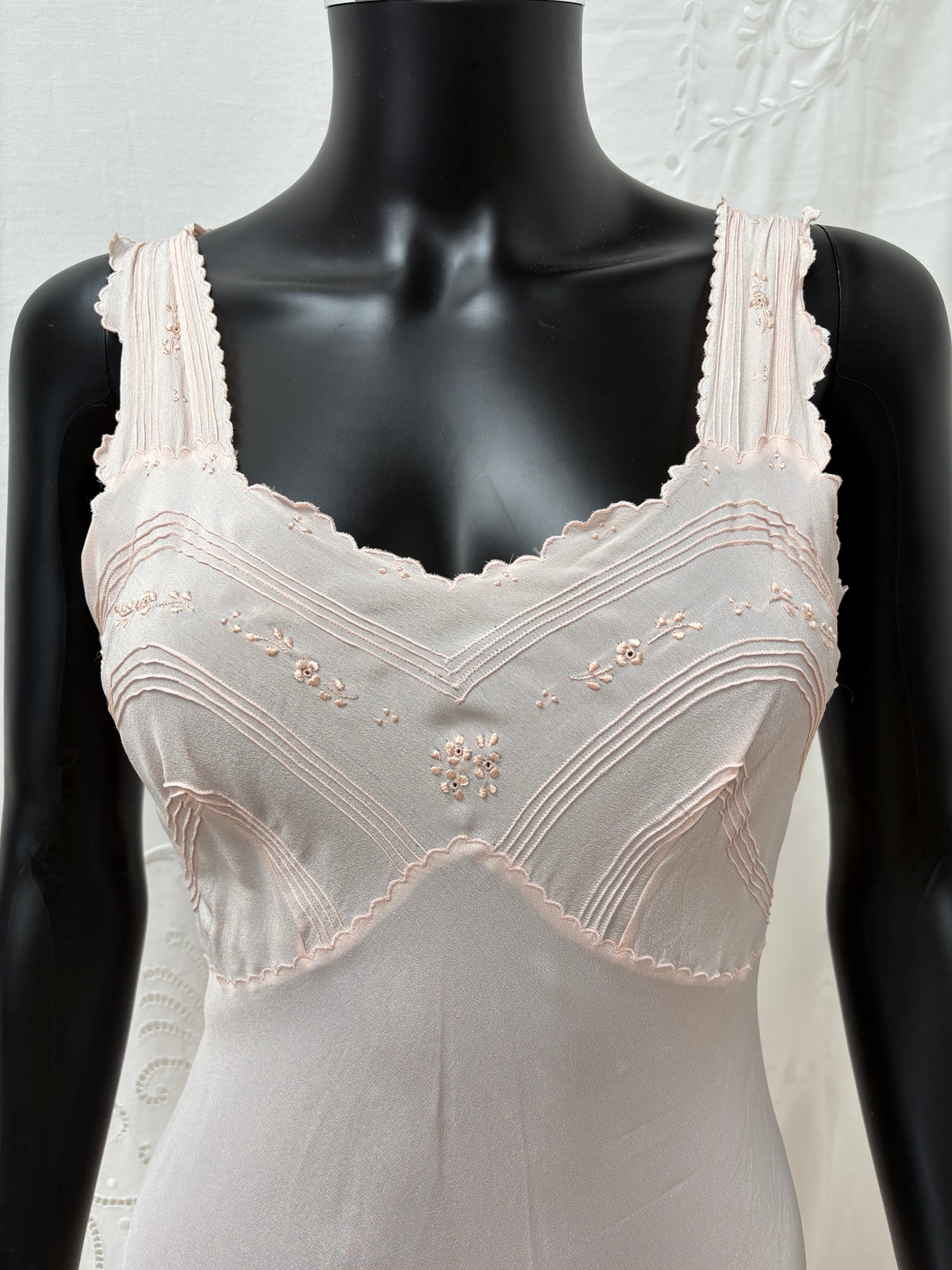 1970s Deadstock Pure Silk Slip Dress