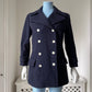 1960s Wool French Made Pea Coat