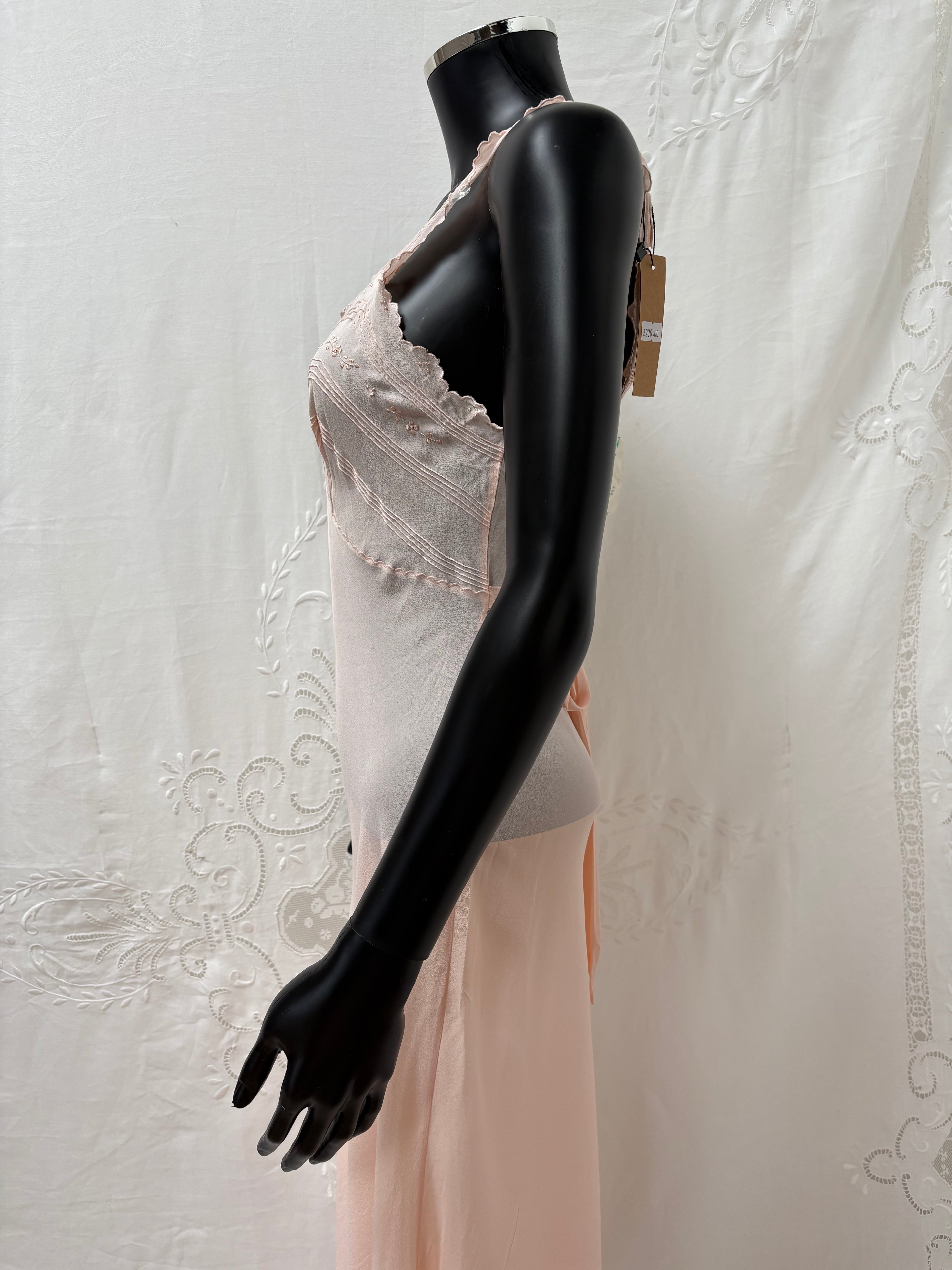 1970s Deadstock Pure Silk Slip Dress