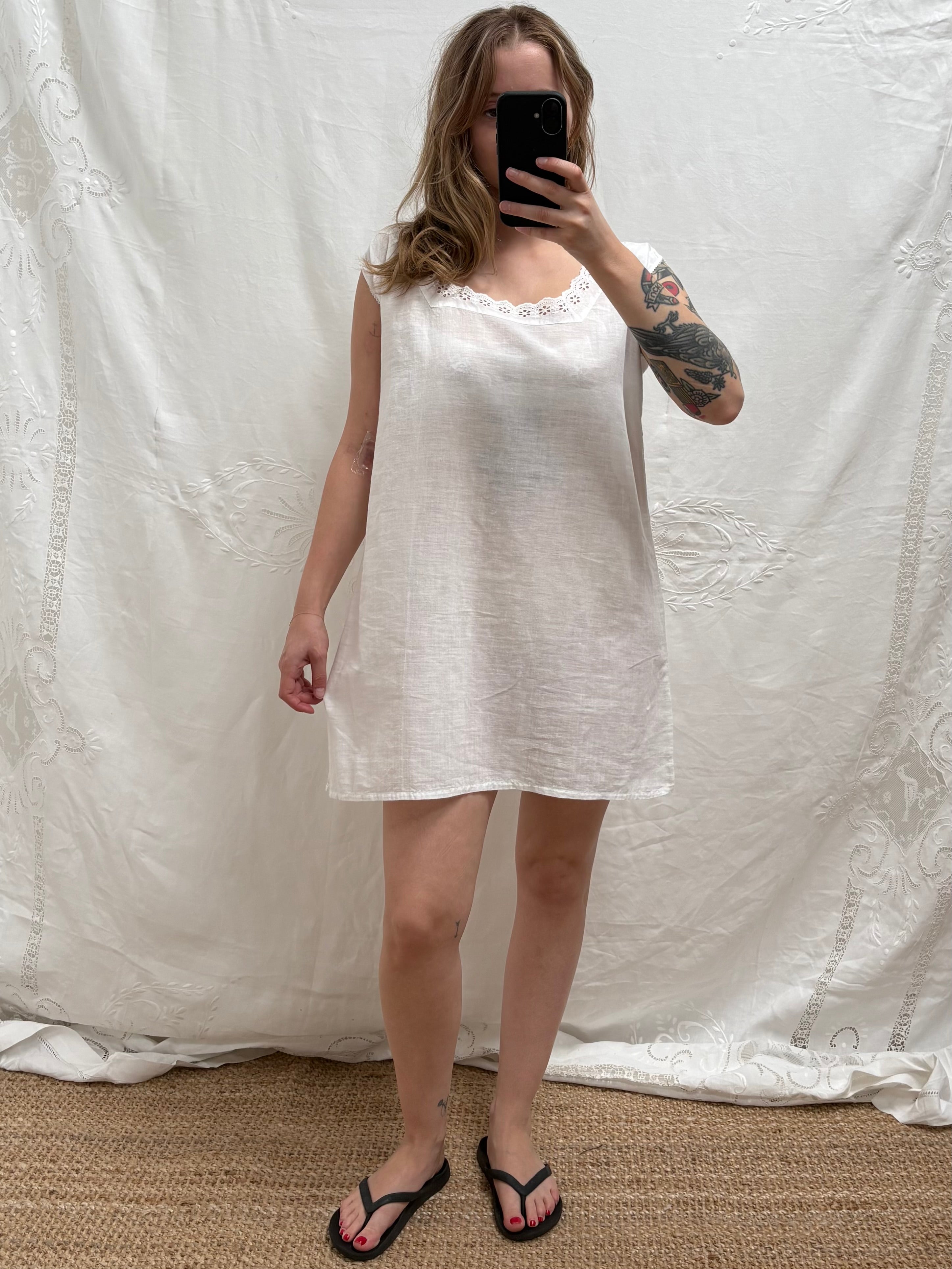1900s Pure Cotton Dress