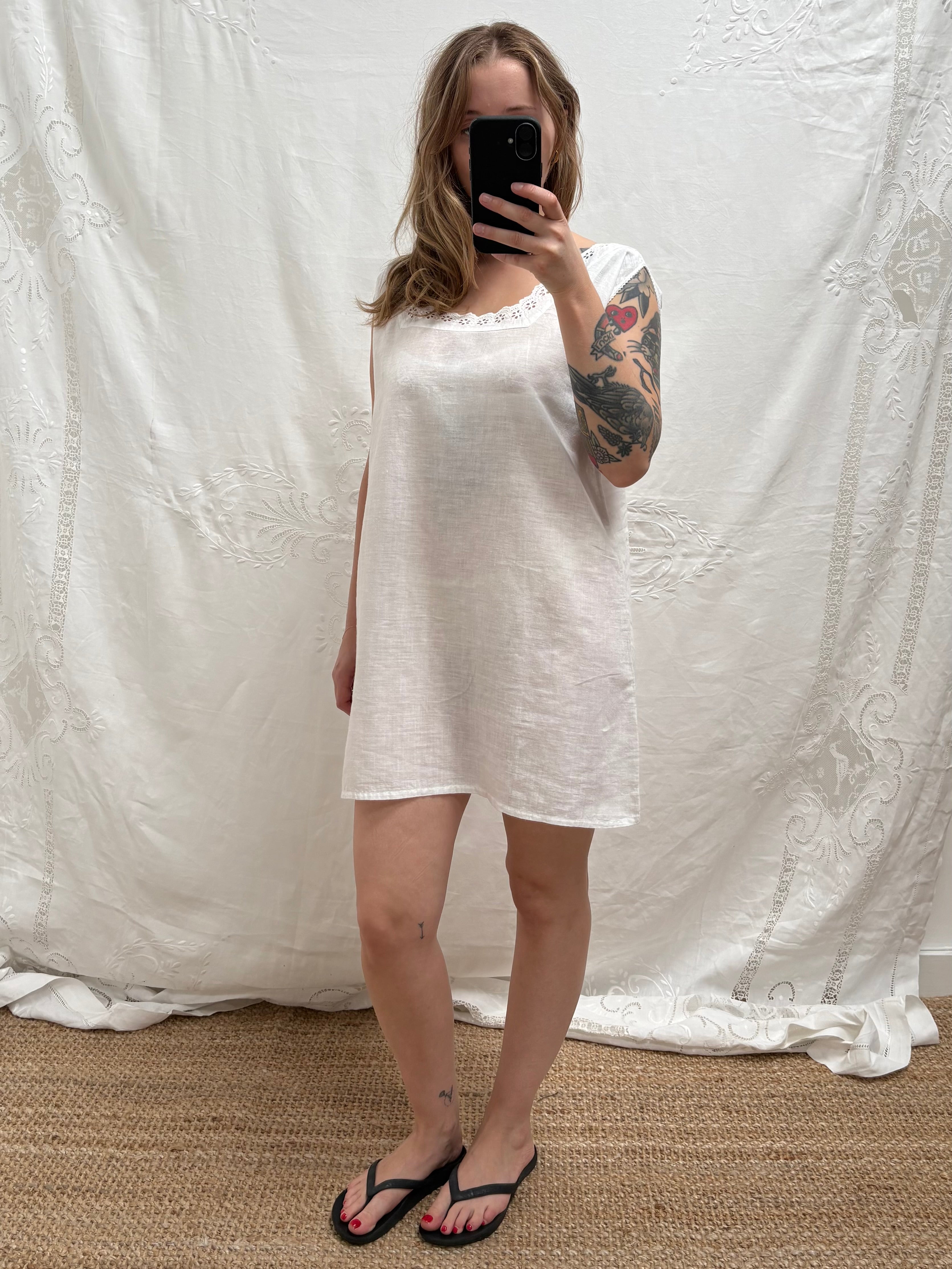 1900s Pure Cotton Dress