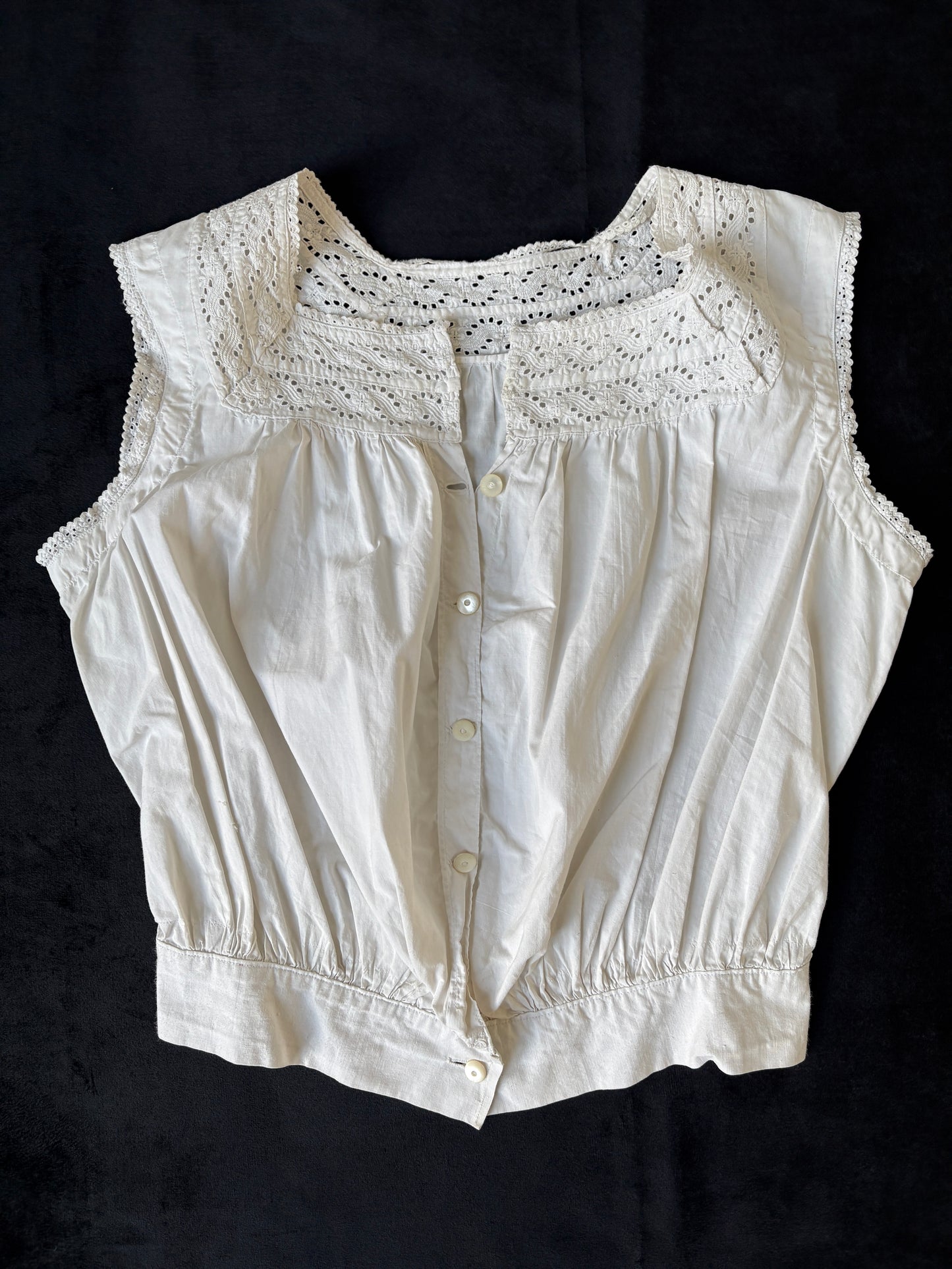 1910s Edwardian Corset Cover