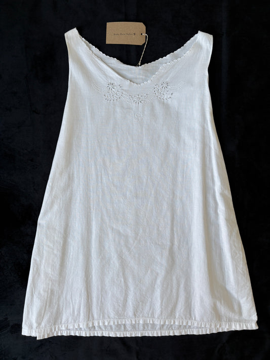 1910s Edwardian Cotton Nightdress