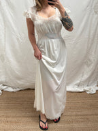 1950s Sheer Slip Dress