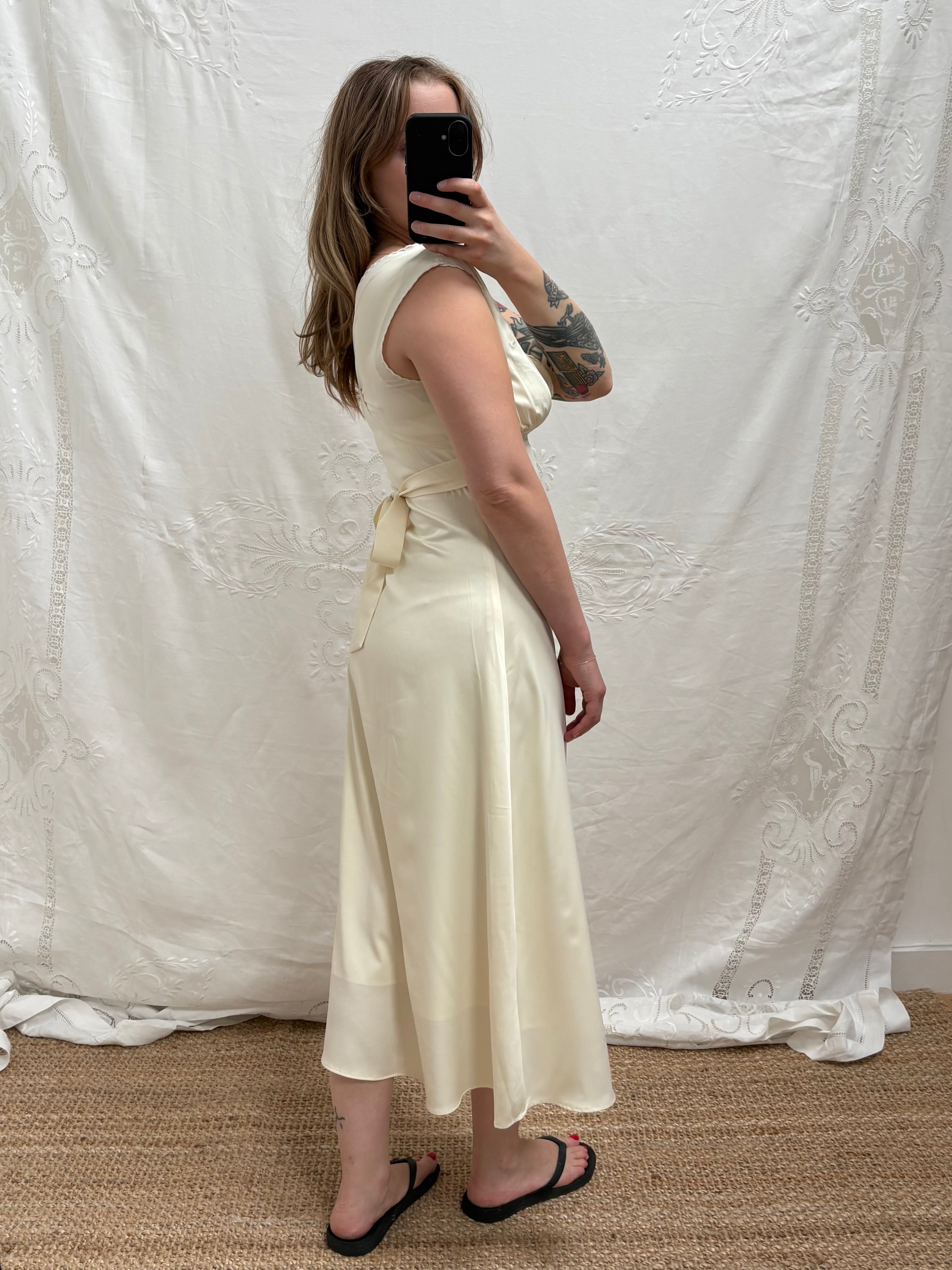 Preloved Vintage Inspired Satin Dress