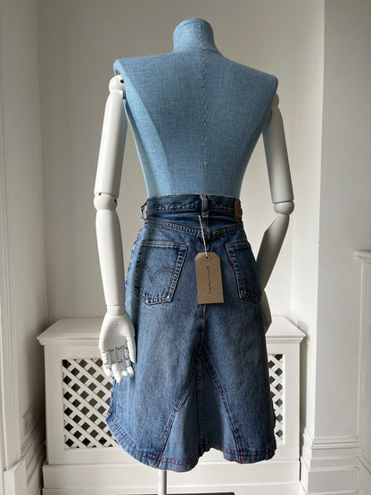 1950s 1960s *rare* Selvedge Big E Levi Jeans turned Skirt