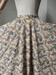 1950s Cotton Paisley Print Circle Skirt