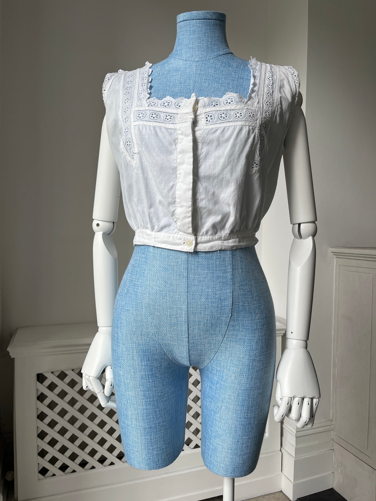 1910s Edwardian Corset Cover