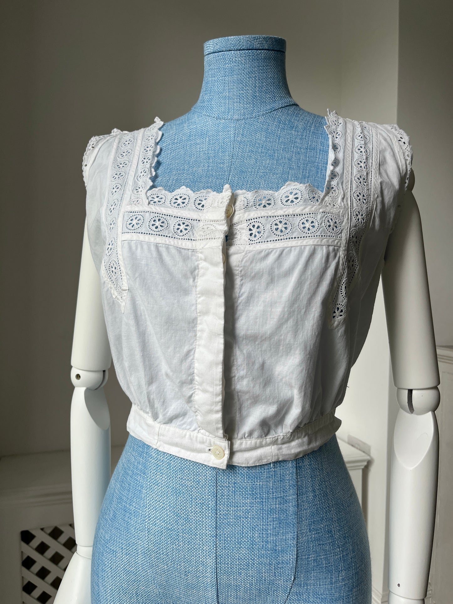 1910s Edwardian Corset Cover