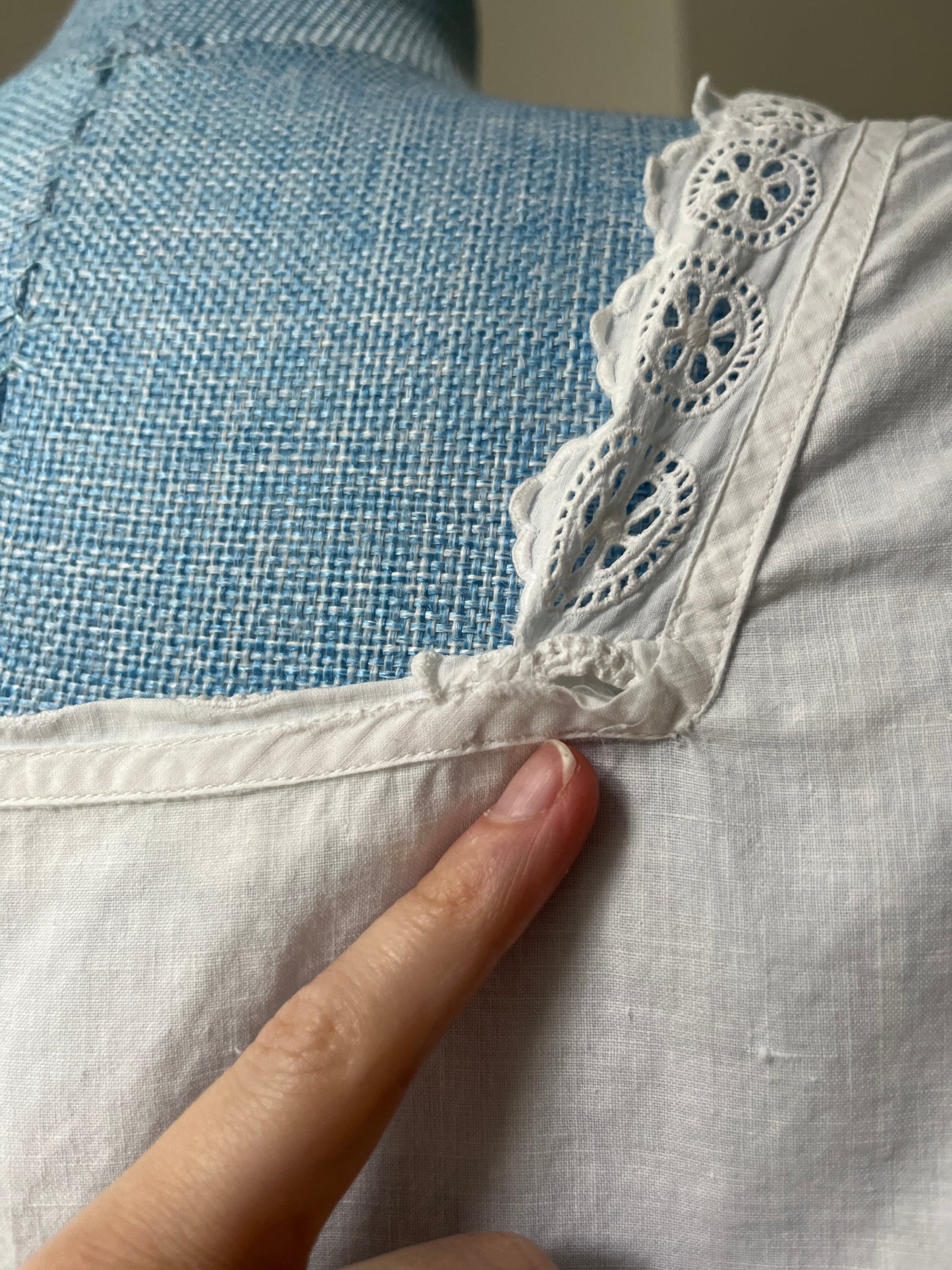 1910s Edwardian Corset Cover