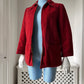 1940s Red Wool Chore Coat