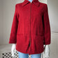 1940s Red Wool Chore Coat