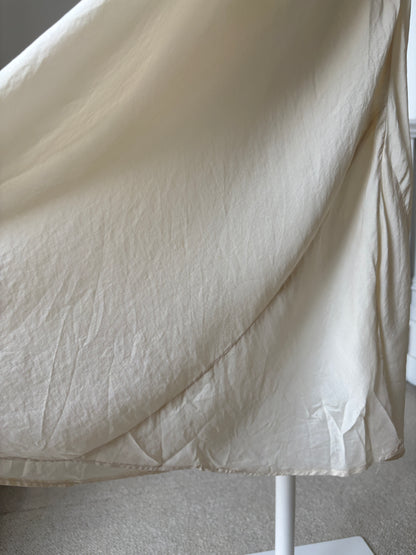 1930s Silk Bias Nightdress Slip with Tie