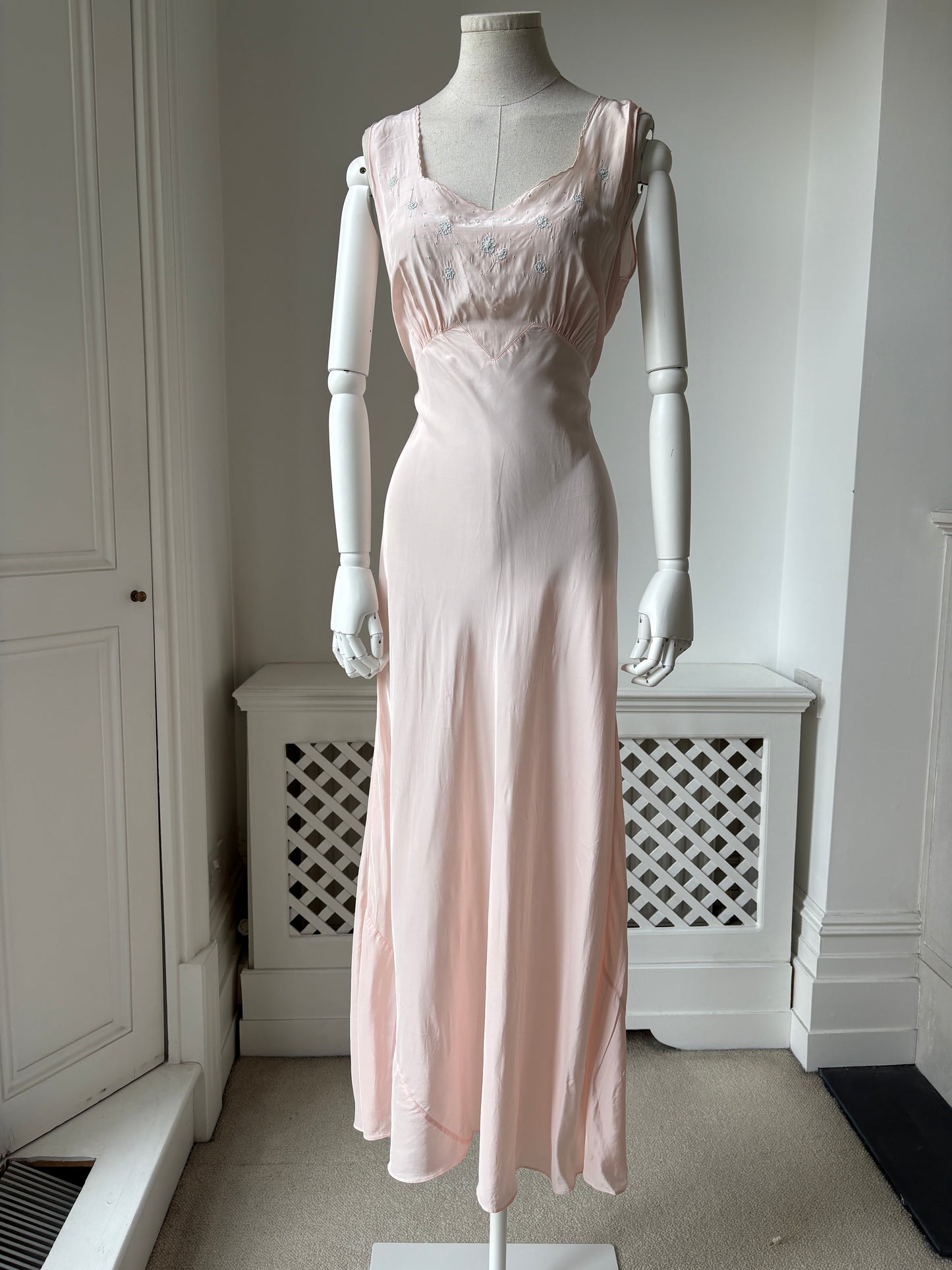 1940s Pink Nightdress Slip