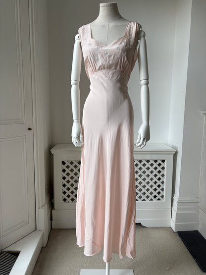 1940s Pink Nightdress Slip
