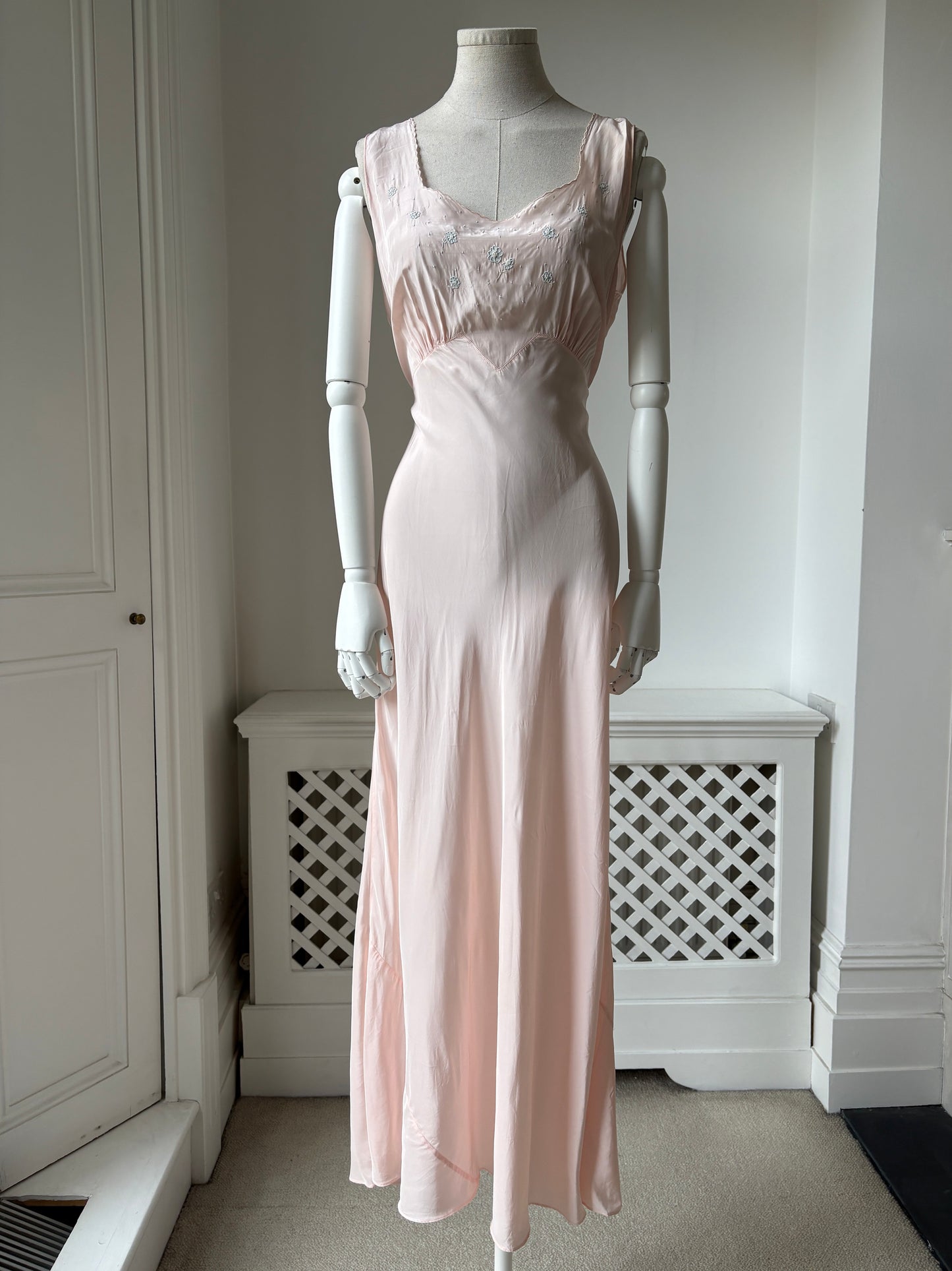1940s Pink Nightdress Slip