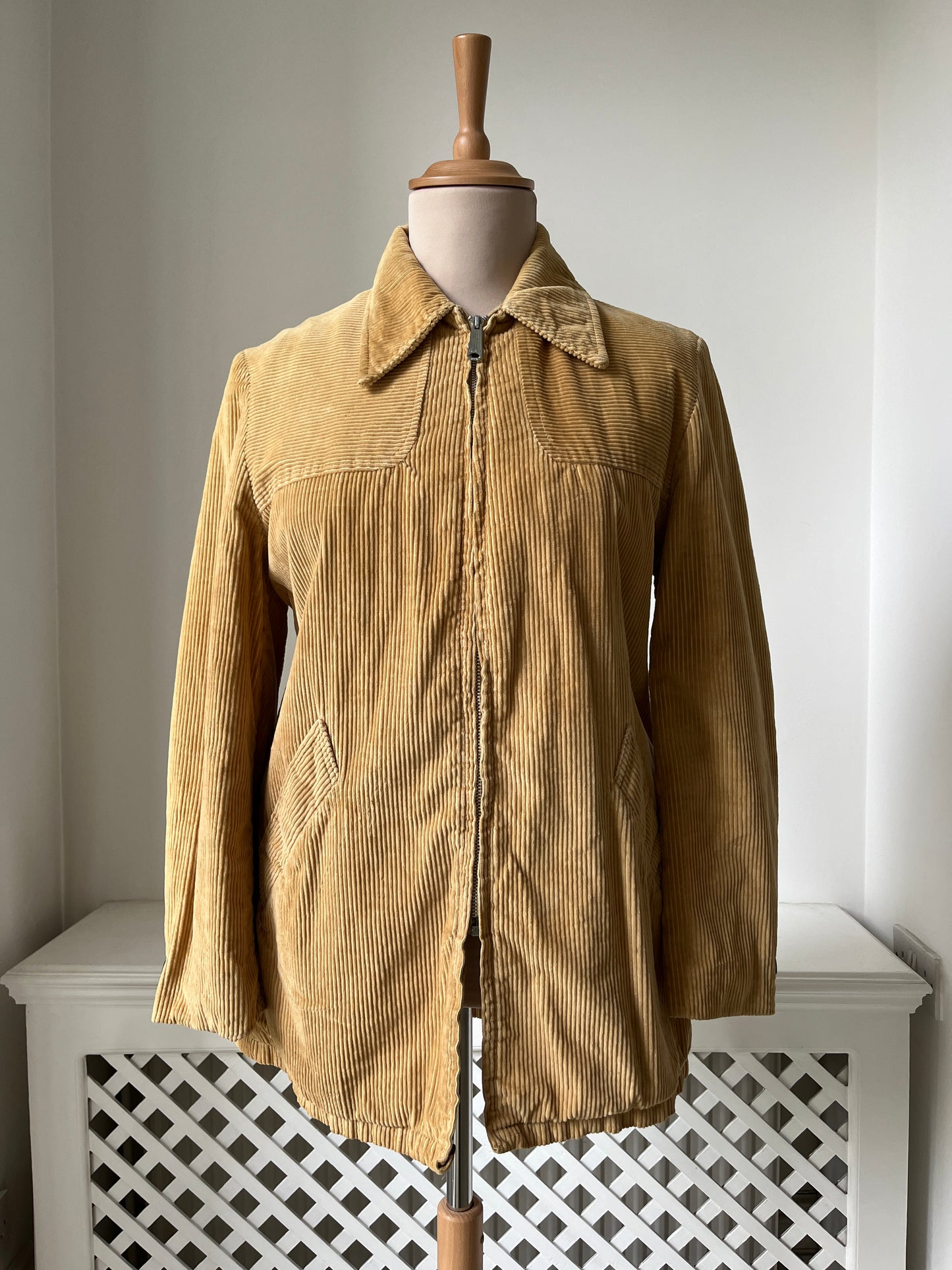 1970s Fleece Lined Corduroy Chore Jacket