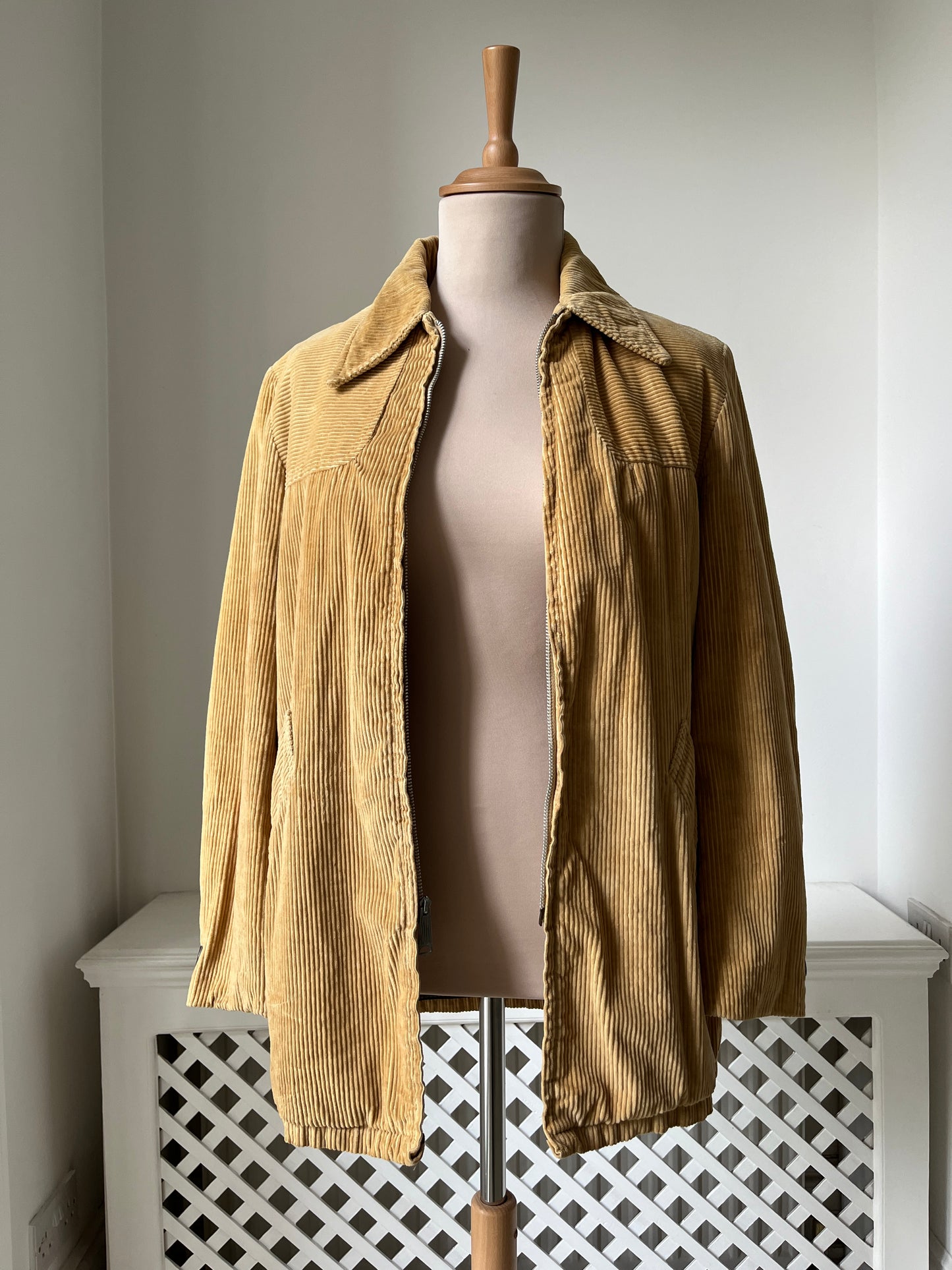 1970s Fleece Lined Corduroy Chore Jacket