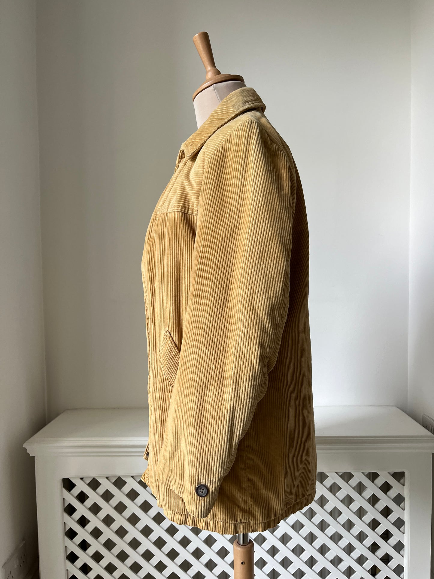 1970s Fleece Lined Corduroy Chore Jacket