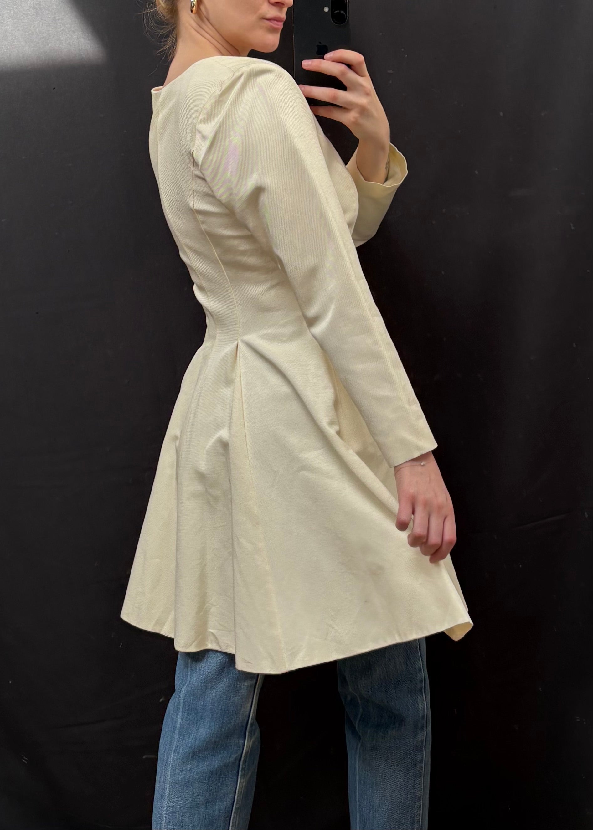2000s Bridal Structured Jacket