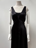 1930s Satin Evening Dress