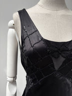 1930s Satin Evening Dress